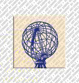 ART-DOMINO® BY SABINE WELZ Magnet - Norway - Nordkap - 01