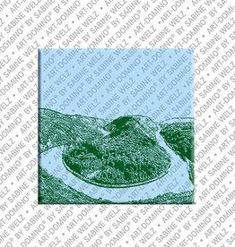 ART-DOMINO® BY SABINE WELZ Aimant - Allemagne - Sarrebruck - 12