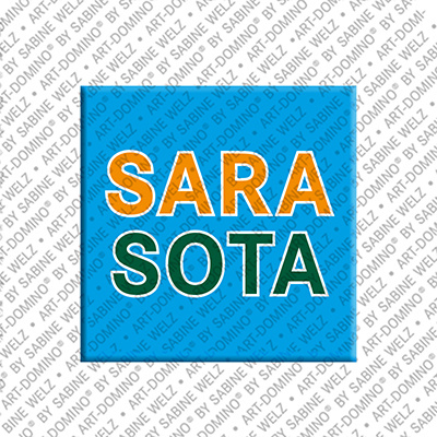 ART-DOMINO® BY SABINE WELZ Sarasota - Lettering