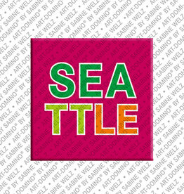 ART-DOMINO® BY SABINE WELZ Aimant - USA - Seattle - 00