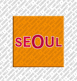 ART-DOMINO® BY SABINE WELZ Aimant - Korea - Seoul - 00