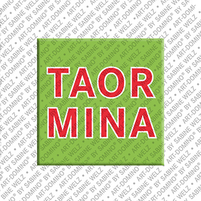 MAGNET-STORIES Taormina - Lettering