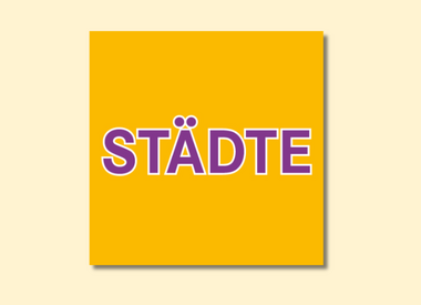 STÄDTE/ORTE