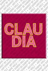 MAGNET-STORIES Claudia - Magnet with the name Claudia