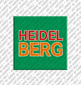 ART-DOMINO® BY SABINE WELZ Magnet - Heidelberg - 00