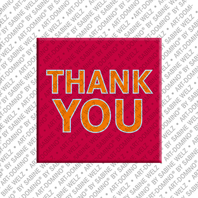 MAGNET-STORIES Thank You – Magnet mit Thank You