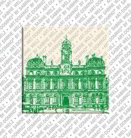 ART-DOMINO® BY SABINE WELZ Magnet - Frankreich - Lyon - 04