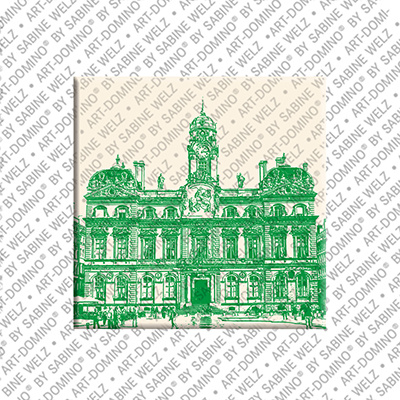 ART-DOMINO® BY SABINE WELZ Lyon – Town Hall