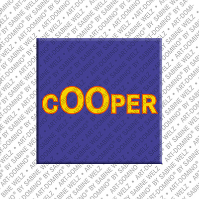 MAGNET-STORIES COOPER - Magnet mit dem Vornamen COOPER