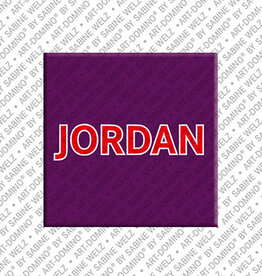 ART-DOMINO® BY SABINE WELZ Magnet - JORDAN