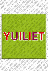 MAGNET-STORIES YUILIET - Magnet with the name YUILIET