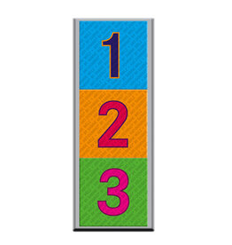MAGNET-STORIES Metal plates - 12.7 x 4.7 cm for 3 magnets