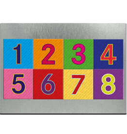 MAGNET-STORIES Plaques métalliques - 13 x 18  cm pour 6-8 aimants