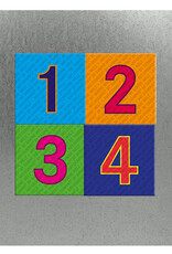 MAGNET-STORIES Plaques métalliques galvanisées au format 15 x 15 cm pour 4-9 aimants.