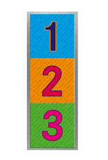 MAGNET-STORIES Plaques métalliques galvanisées au format 12,7 x 4,7 cm pour 3 aimants.