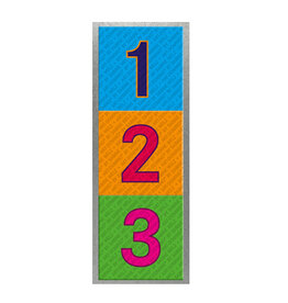 MAGNET-STORIES Metal plates - 12.7 x 4.7 cm for 3 magnets