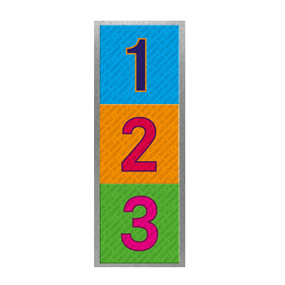 MAGNET-STORIES Verzinkte Metallplatten im Format 12,7 x 4,7 cm für 3 Magnete.