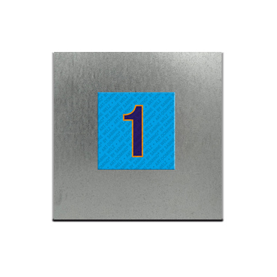 MAGNET-STORIES Galvanised metal plates measuring 8.5 x 8.5 cm cm for 1-4magnets.