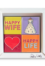 MAGNET-STORIES Geschenkbox aus 4 Magneten - Hochzeit 2
