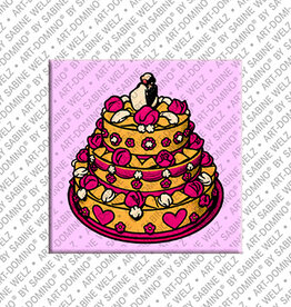 MAGNET-STORIES Magnet - Hochzeitstorte