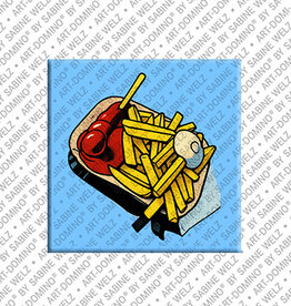 MAGNET-STORIES Magnet - Currywurst + Pommes