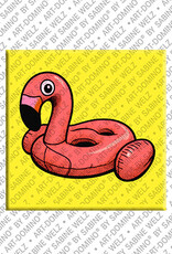 MAGNET-STORIES Magnet - Flamingo-Schwimmreifen