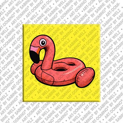 MAGNET-STORIES Magnet - Flamingo-Schwimmreifen