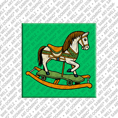 MAGNET-STORIES Magnet - Schaukelpferd