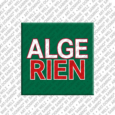 MAGNET-STORIES Algerien - Lettrage