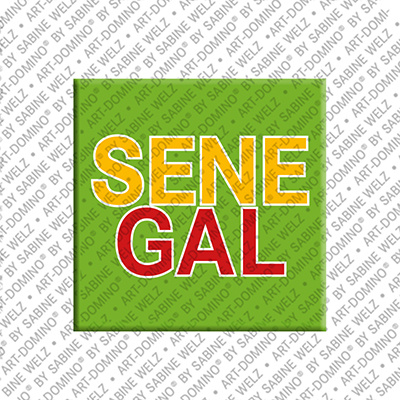 MAGNET-STORIES Senegal - Lettrage