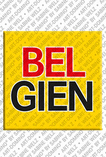 MAGNET-STORIES Belgien - Lettrage
