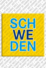 MAGNET-STORIES Schweden - Schriftzug