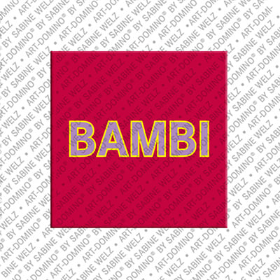 MAGNET-STORIES BAMBI - Magnet mit dem Vornamen BAMBI