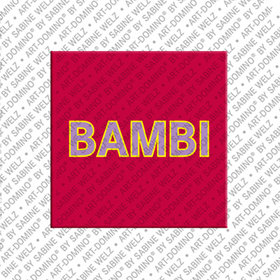 MAGNET-STORIES BAMBI - Magnet with the name BAMBI