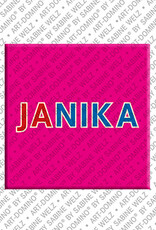 MAGNET-STORIES JANIKA - Aimant avec le nom JANIKA