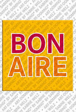 MAGNET-STORIES Bonaire  - Schriftzug
