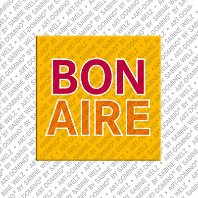 MAGNET-STORIES Bonaire  - Schriftzug