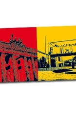 ART-DOMINO® BY SABINE WELZ Berlin – Brandenburger Tor + Kanzleramt