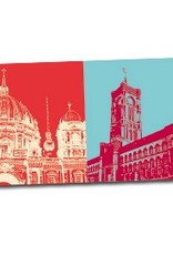 ART-DOMINO® BY SABINE WELZ Berlin – Berliner Dom + Rotes Rathaus