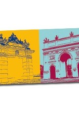 ART-DOMINO® BY SABINE WELZ Potsdam – Jägertor + Brandenburger Tor