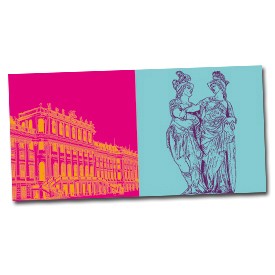 ART-DOMINO® BY SABINE WELZ Wien – Schloss Schönbrunn + Park Schönbrunn