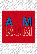 MAGNET-STORIES Amrum – Schriftzug