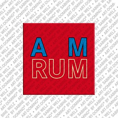 MAGNET-STORIES Amrum – Schriftzug