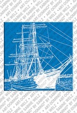 ART-DOMINO® BY SABINE WELZ Hamburg – Rickmer Rickmers 2