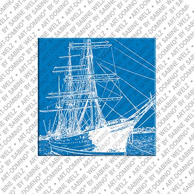 ART-DOMINO® BY SABINE WELZ Hamburg – Rickmer Rickmers 2