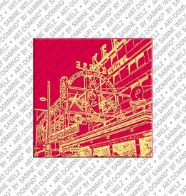 ART-DOMINO® BY SABINE WELZ Magnet Hamburg - 05