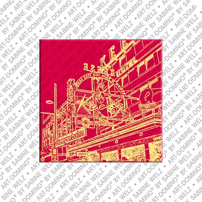 ART-DOMINO® BY SABINE WELZ Hamburg – Reeperbahn 1