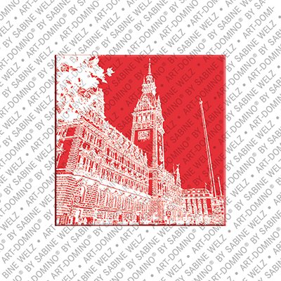 ART-DOMINO® BY SABINE WELZ Hamburg – Rathaus 2