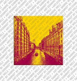 ART-DOMINO® BY SABINE WELZ Magnet Hamburg - 10