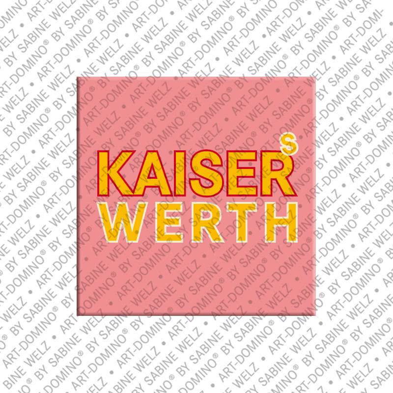 ART-DOMINO® BY SABINE WELZ Kaiserswerth – Schriftzug Kaiserswerth